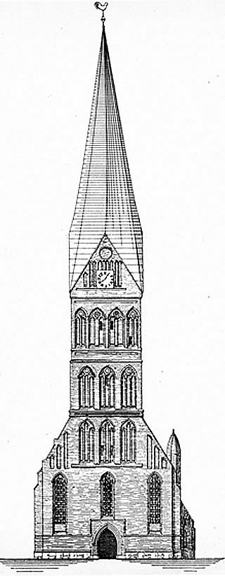 Ansicht von Westen