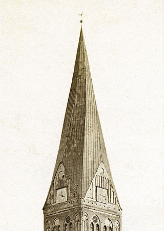 Turmhelm um 1870