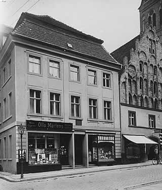 Geburtshaus Peenstraße 8