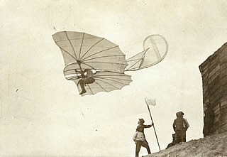 Flugversuche Maihöhe 1893